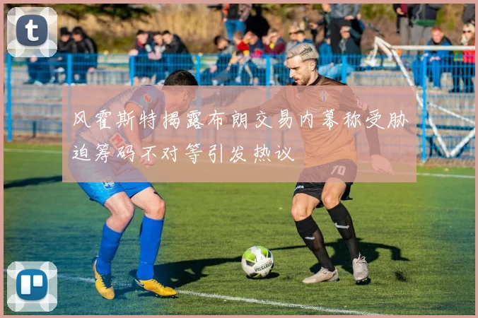 风霍斯特揭露布朗交易内幕称受胁迫筹码不对等引发热议